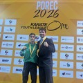 Karate, impresa di Pierpaolo Bottalico: medaglia d'oro alla Youth League di Poreč