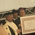 Conferita ieri a Bari la Laurea Honoris Causa a Monsignor Savino
