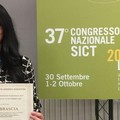 Debora Brascia riceve il Premio Andrea Schiavino dedicato alla Chirurgia Toracica