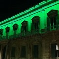 Giornata mondiale sulla SLA: Palazzo Gentile si illumina di verde