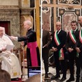 Il sindaco di Bitonto incontra Papa Francesco per il progetto "Custodi del bello"