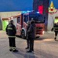 In fiamme la villa dell'ex comandante della Polizia Locale di Bitonto