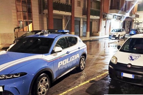 Furto ad attività commerciale Bitonto. <span>Foto Metronotte Vigilanza </span>