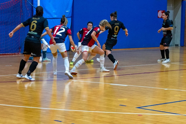 Bitonto C5 femminile. <span>Foto Ufficio Stampa Cagliari</span>