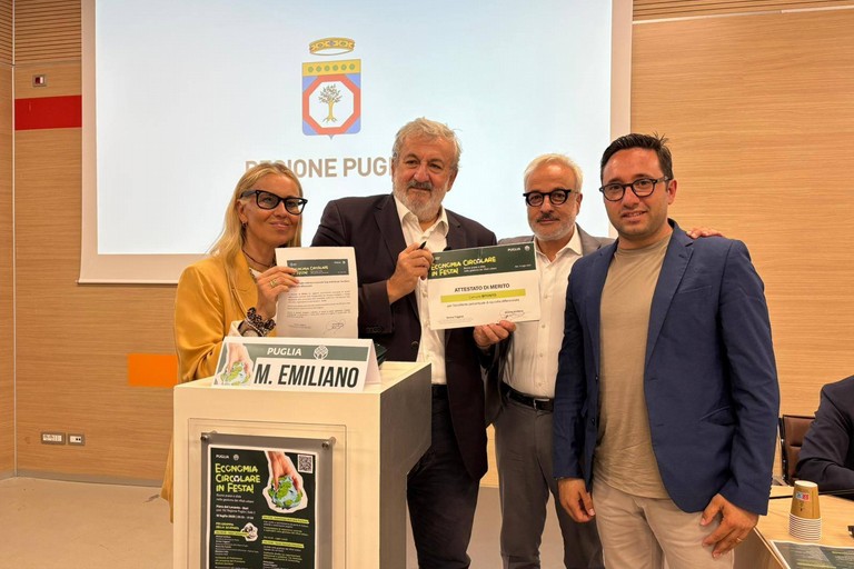 Bitonto premiata dalla Regione Puglia per raccolta differenziata