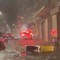 Bomba d’acqua su Bitonto, strade e attività allagate