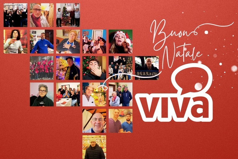 Tante voci per il Natale più semplice e gioioso: auguri dal Viva Network