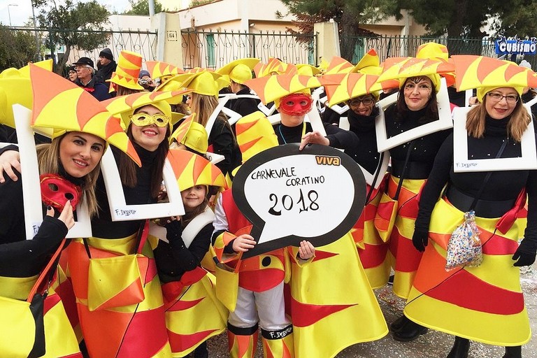 carnevale coratino in diretta