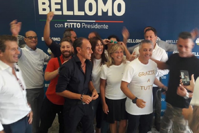 Davide Bellomo festeggia per il risultato