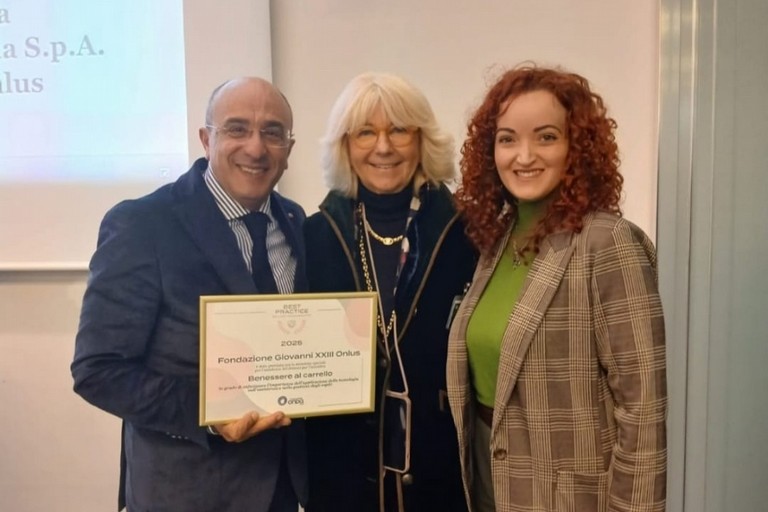 Best Practice riconoscimento Fondazione Giovanni XXIII