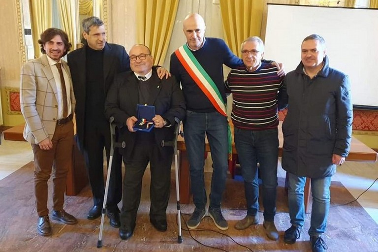 Franco Bonasia premiato a Palazzo Gentile