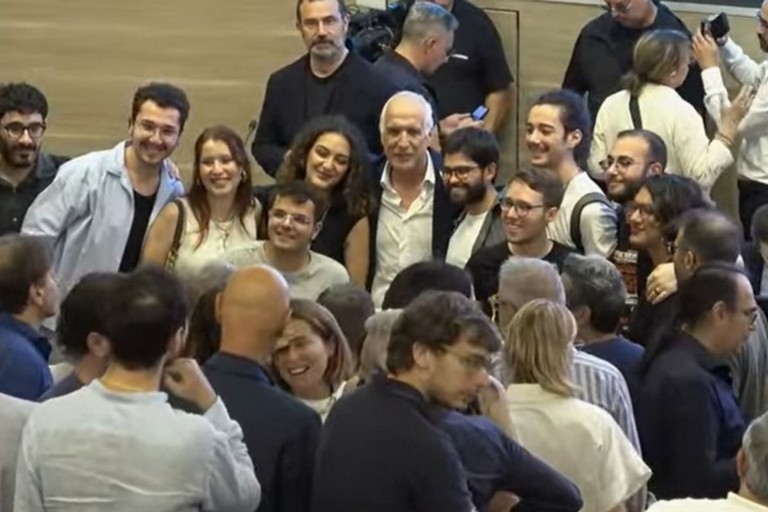 Umberto Fratino appena eletto