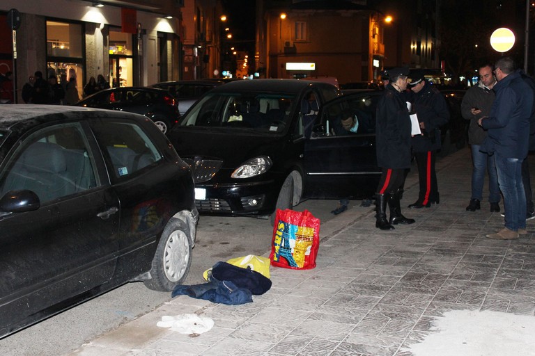 I rilievi dei Carabinieri