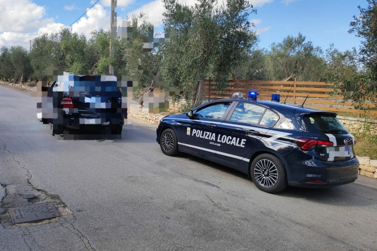 L'arresto della Polizia Locale