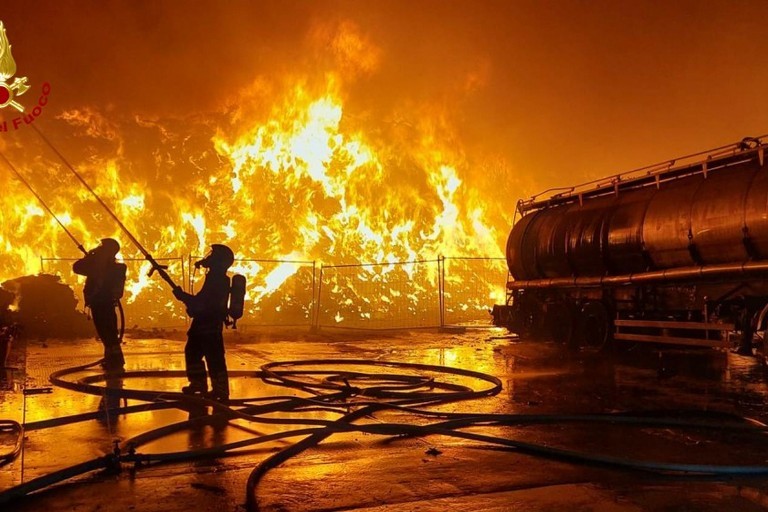 Incendio Palo del Colle