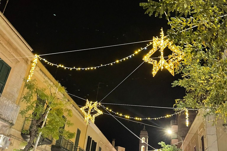 Luminarie natalizie Bitonto