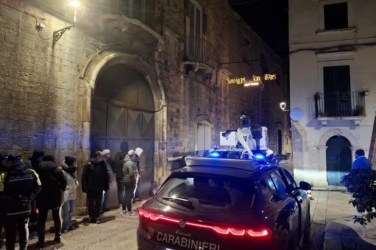 Blackout centro storico. <span>Foto Massimiliano Dilettuso</span>