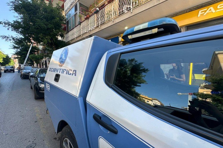L'intervento della Polizia di Stato