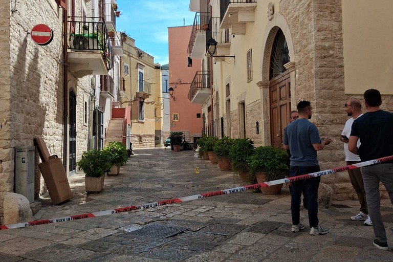 I rilievi dei Carabinieri
