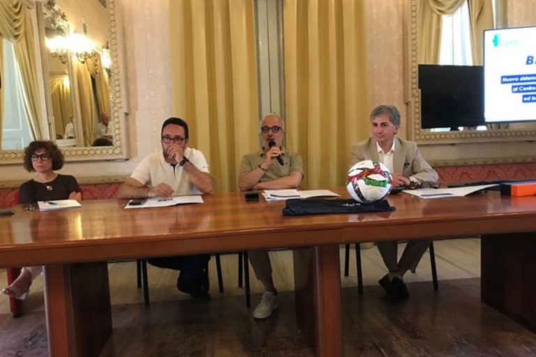 Conferenza stampa Sanb-Comune. <span>Foto Ufficio stampa </span>