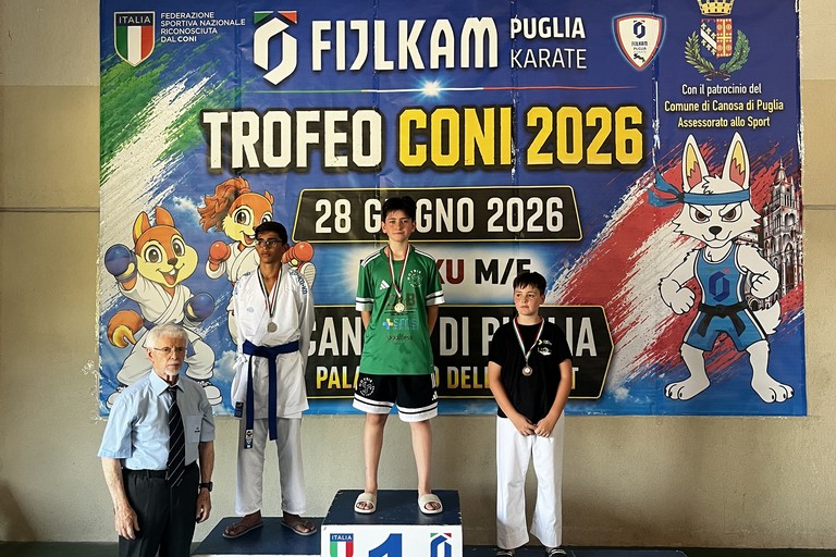 Motris Karate Team Bitonto al trofeo CONI 2026