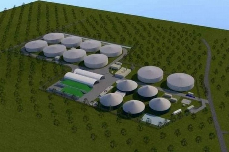 Impianto biogas
