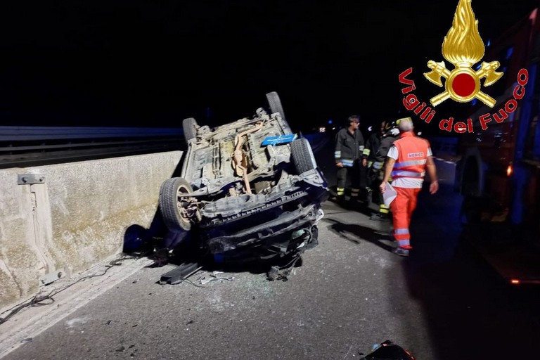 Incidente nella notte a Trani