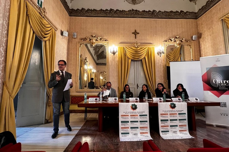 La conferenza stampa dell'Oltre Lirica Music Festival
