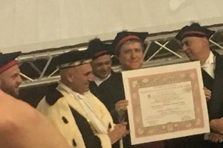 Laurea Honoris Causa don Ciccio Savino