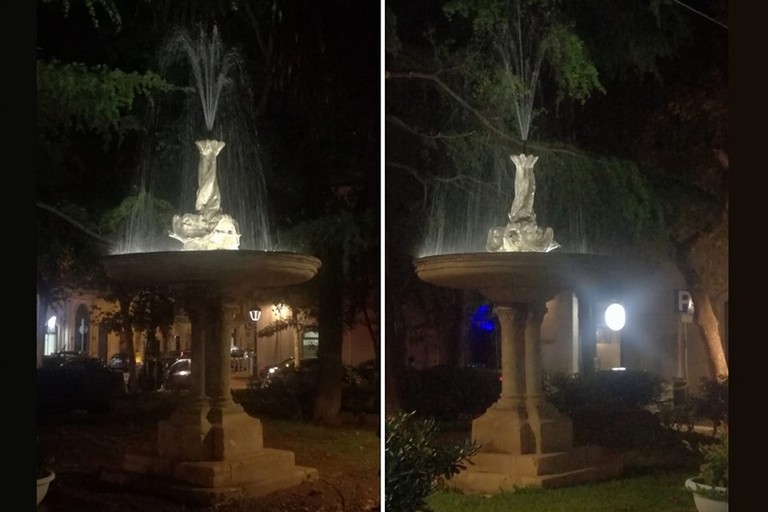 Le fontane di Piazza Marconi a Bitonto