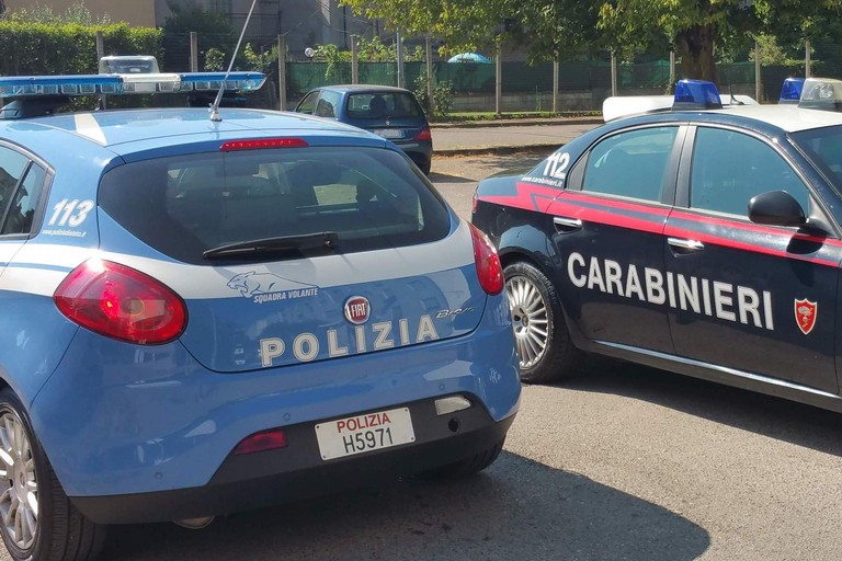 La Polizia di Stato e i Carabinieri