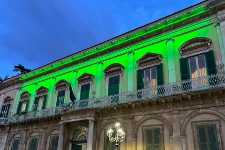 Palazzo Gentile in verde