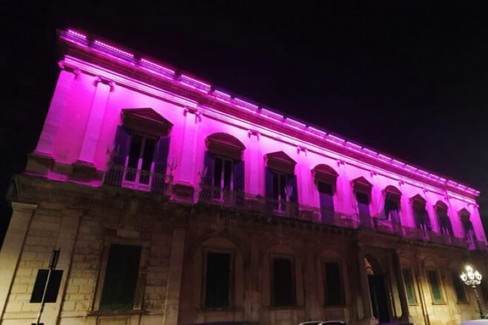 Palazzo Gentile illuminato