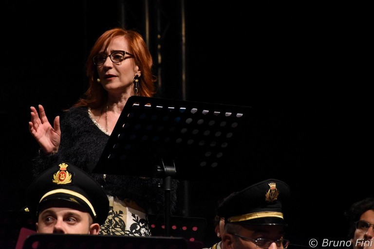 Rossella Giugliano in una performance