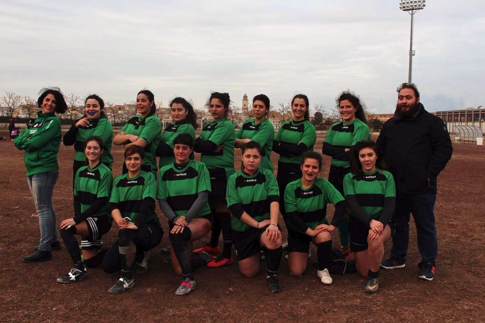 La squadra femminile di Rugby Bitonto 2012