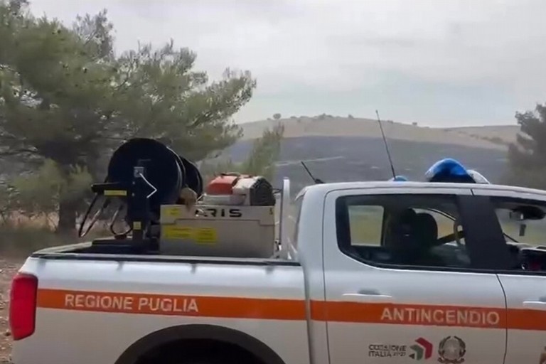 Incendio Parco Alta Murgia