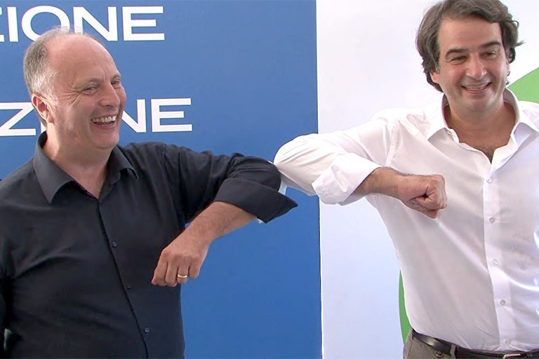 Saverio Tammacco e Raffaele Fitto