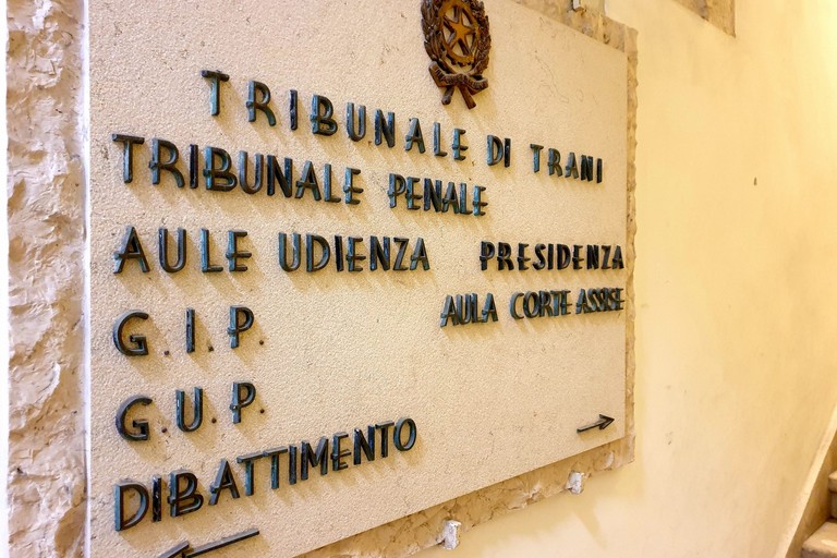 Un'aula del Tribunale