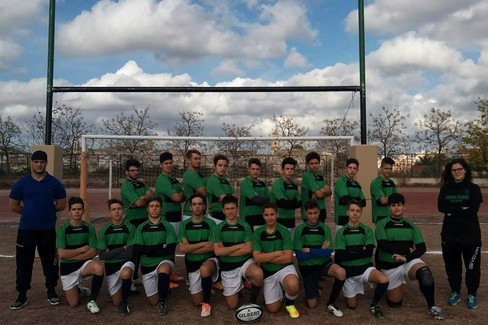 La squadra under 16 del Rugby Bitonto 2012