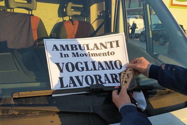 Protesta ambulanti