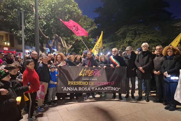 Bitonto ricorda Anna Rosa Tarantino. <span>Foto Massimiliano Dilettuso</span>