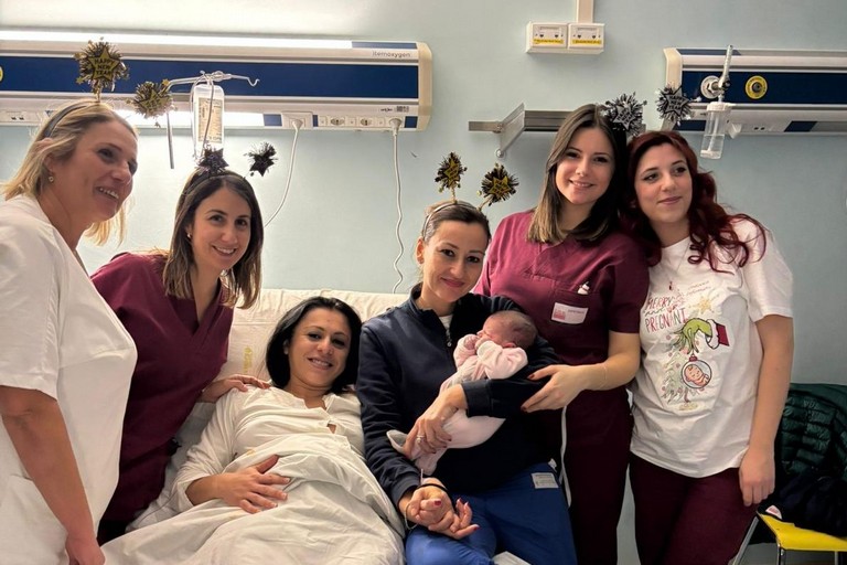 Luana prima nata al San Paolo