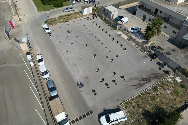 Zona ASI Molfetta. <span>Foto Guardia Costiera </span>